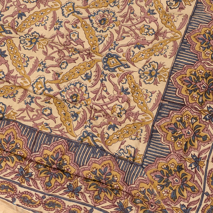 Luna Vine Block Print Quilt