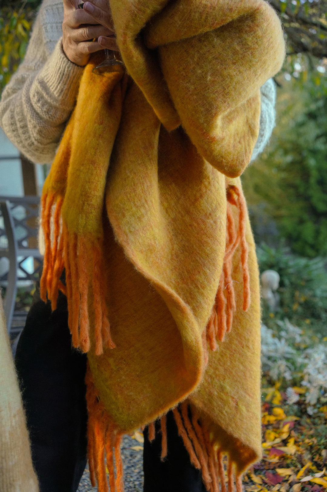 Oslow Wool Blend Throw