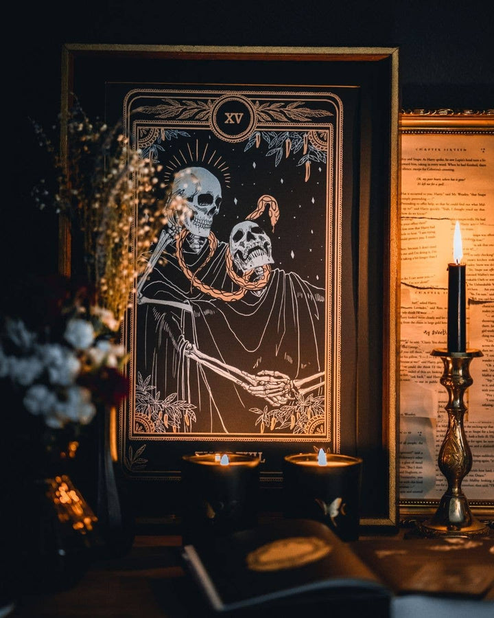 Marigold Tarot Print - The Devil