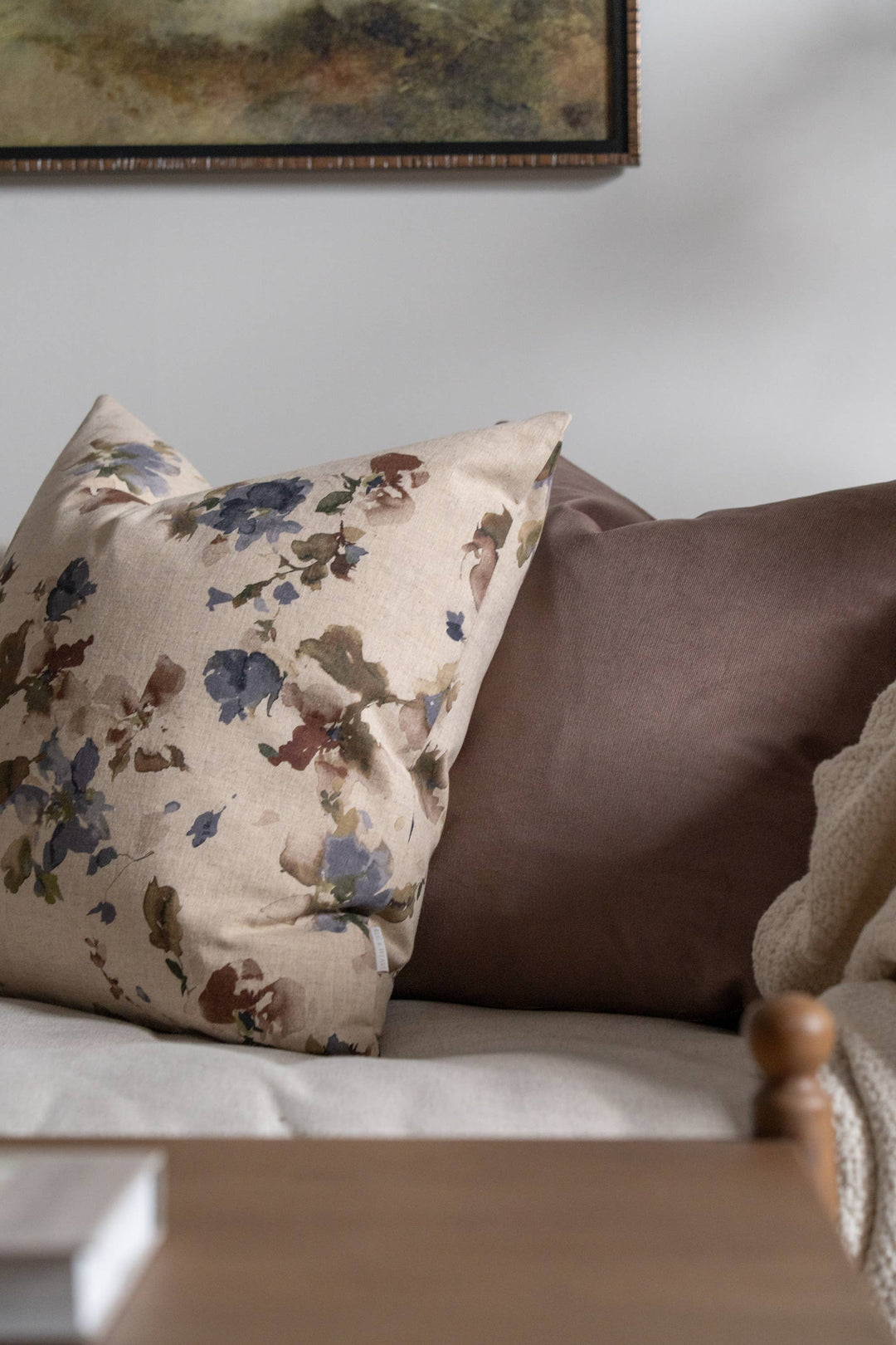Earl Grey Pillow Cover  