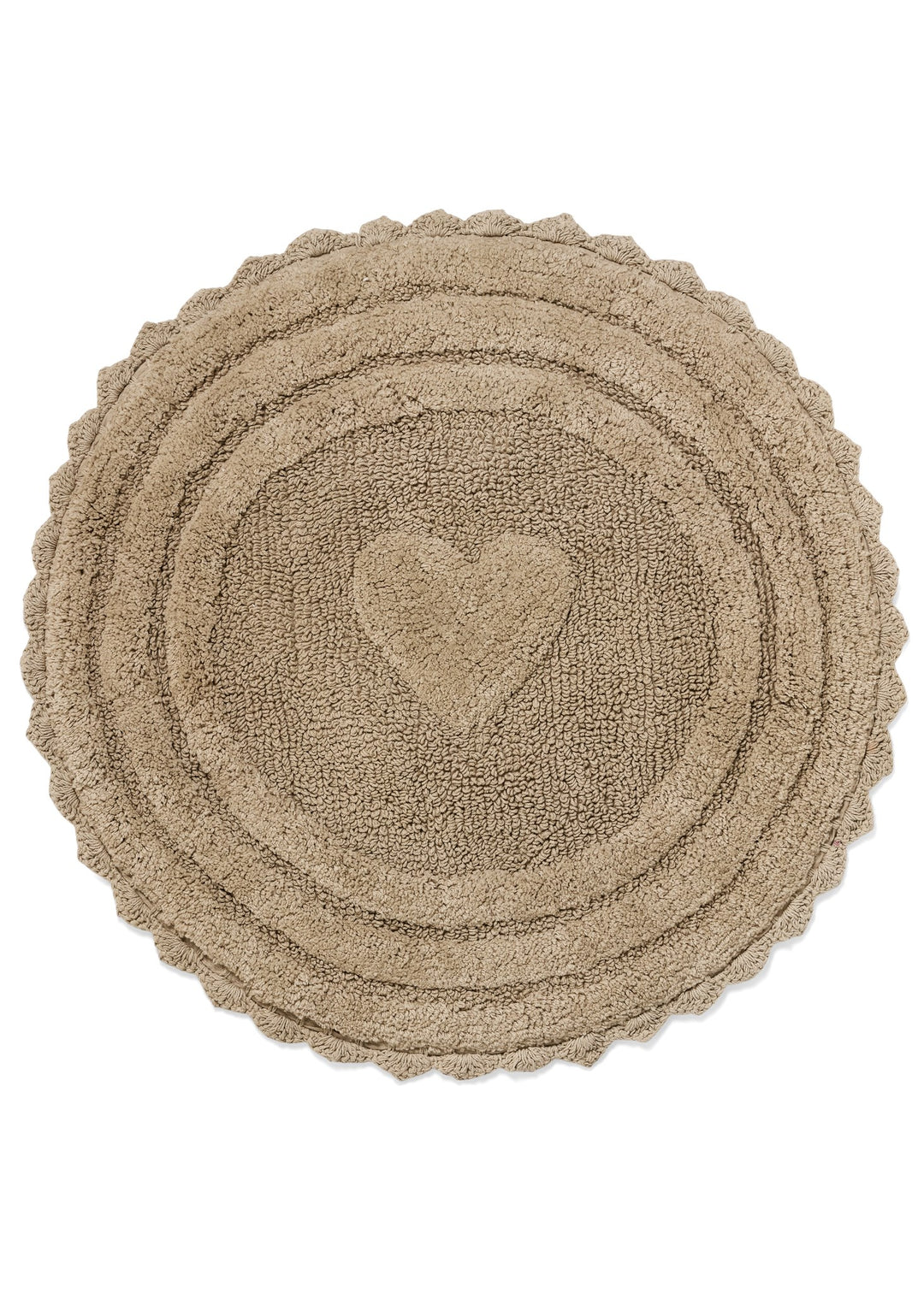 Heart Bath Mat