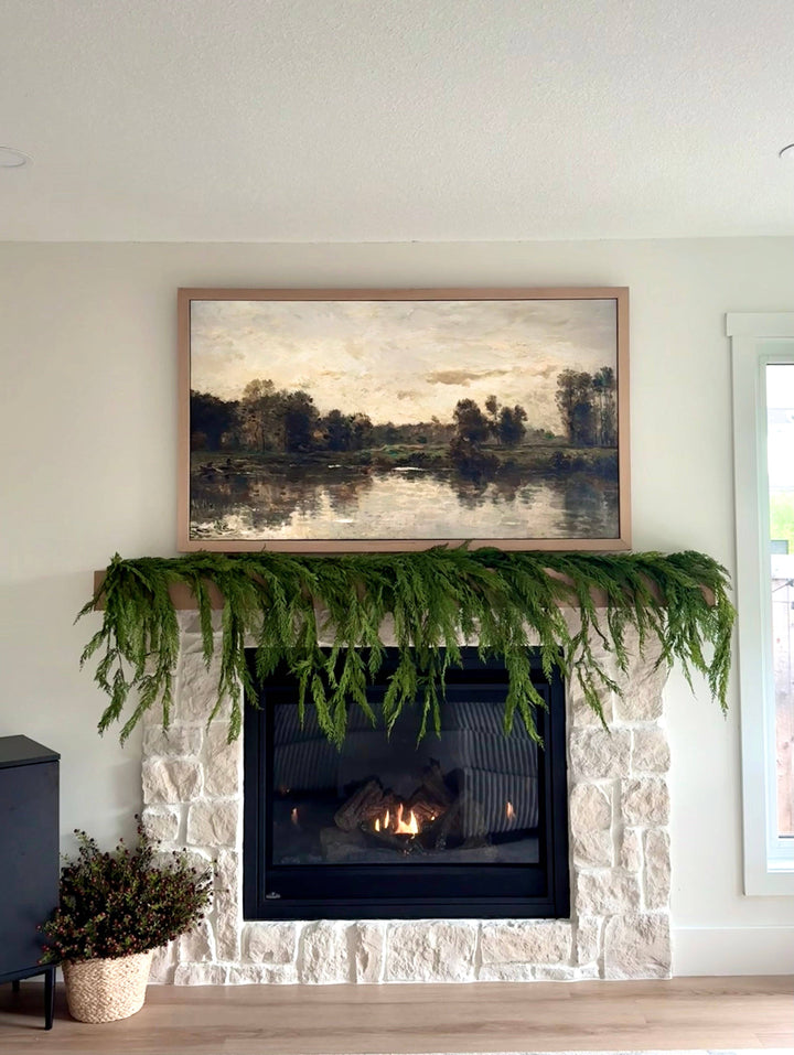 Cedar Pine Dripping Garland