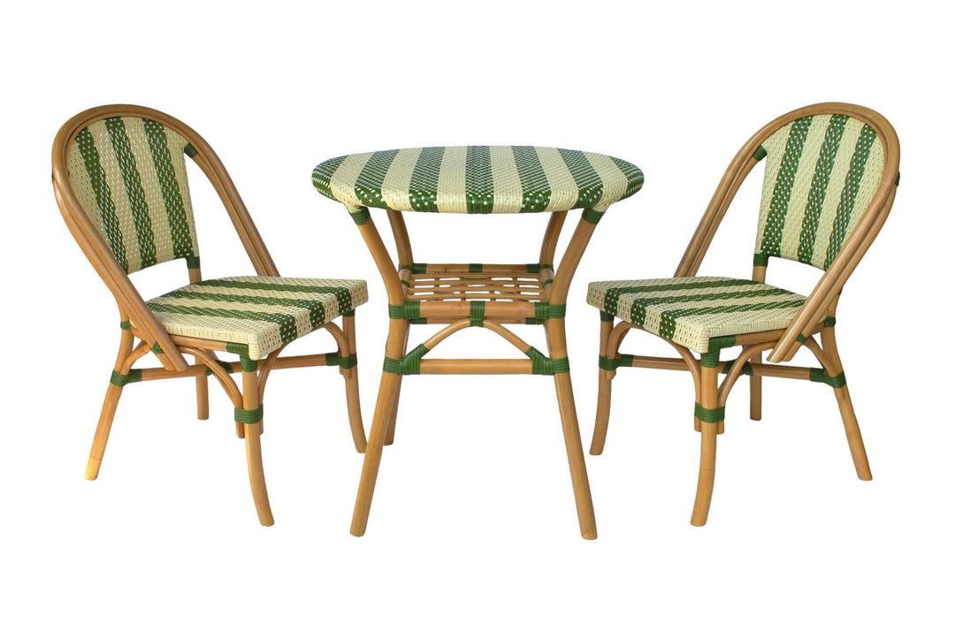 STRIPED  BISTRO SET
