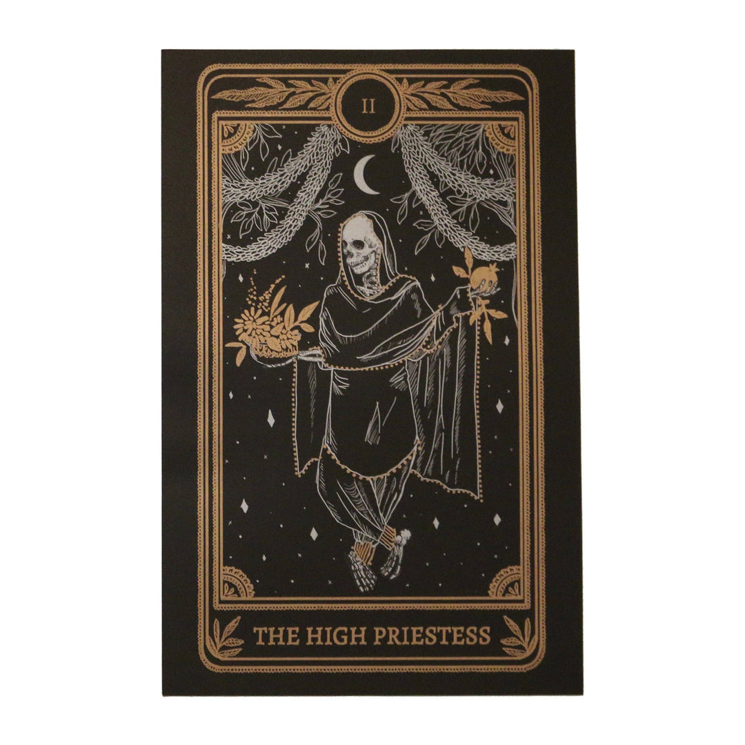 Marigold Tarot Print - The High Priestess