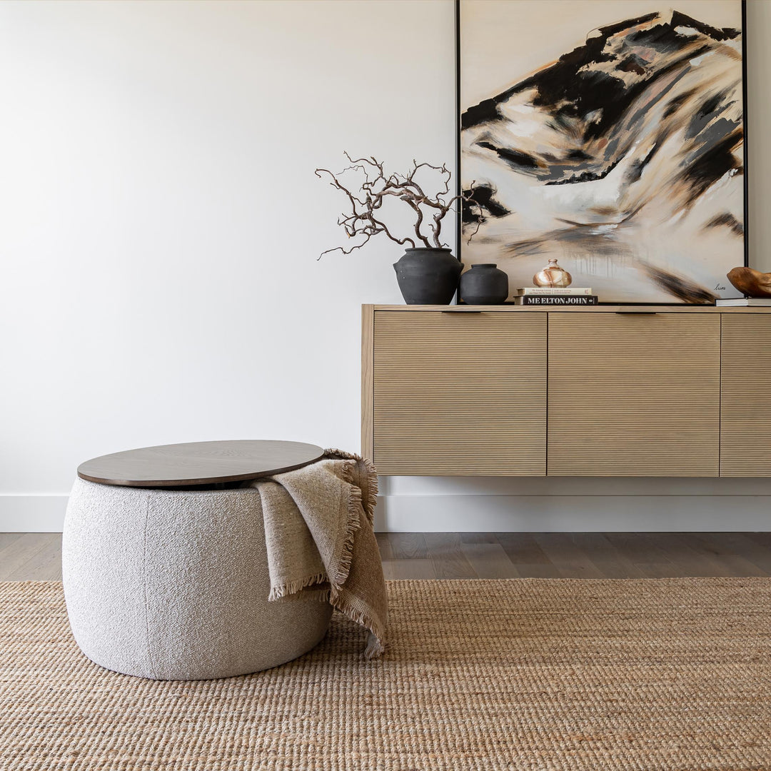 Ash Storage Ottoman