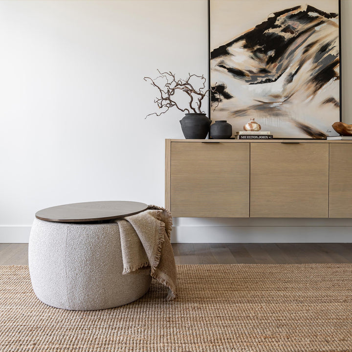Ash Storage Ottoman