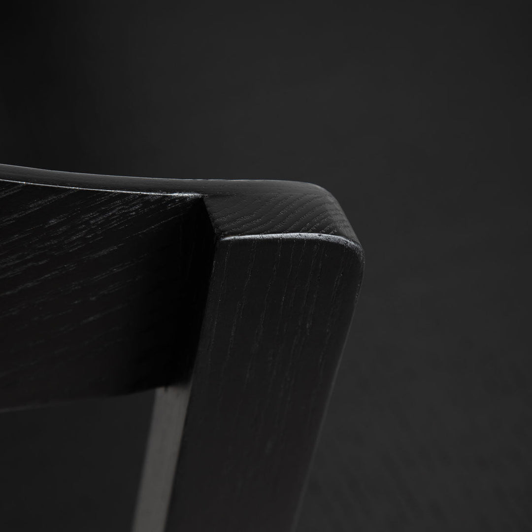 Astrid Stackable Chair - Black