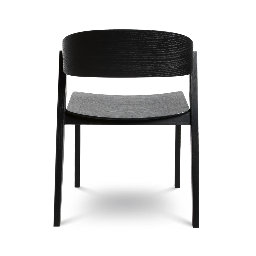 Astrid Stackable Chair - Black