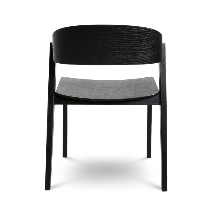 Astrid Stackable Chair - Black