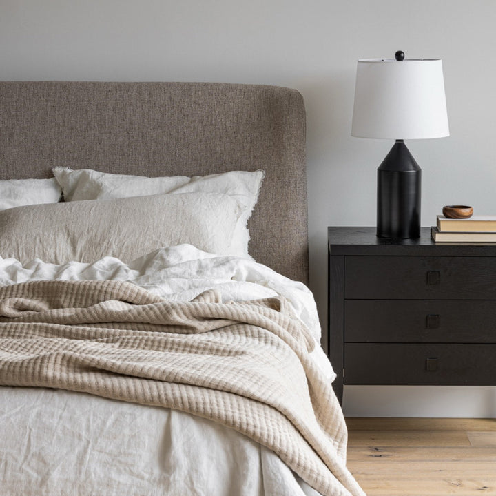 Faye Queen Bed Short - Perfect Taupe