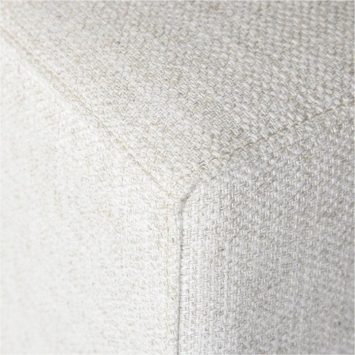 Forest Coffee Ottoman - Cream and Blonde Oak