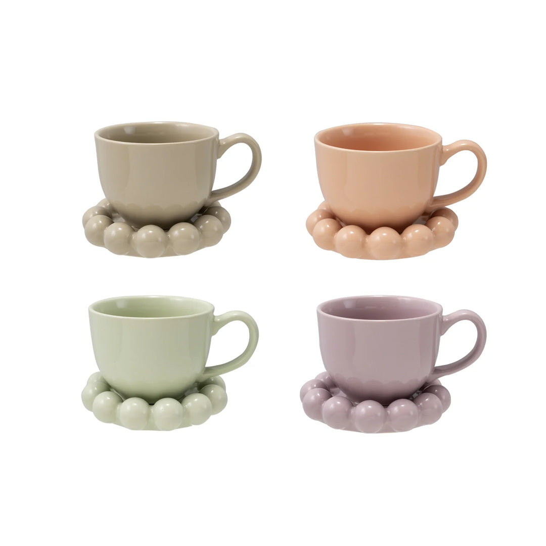 Mug and Bubble Saucer