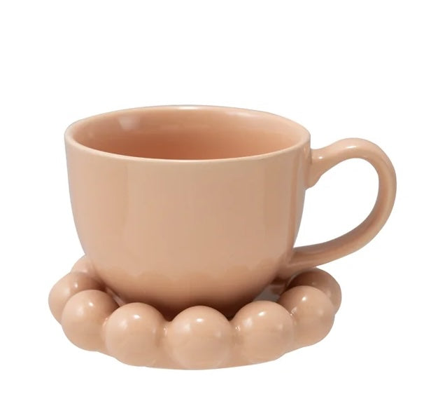 Mug and Bubble Saucer