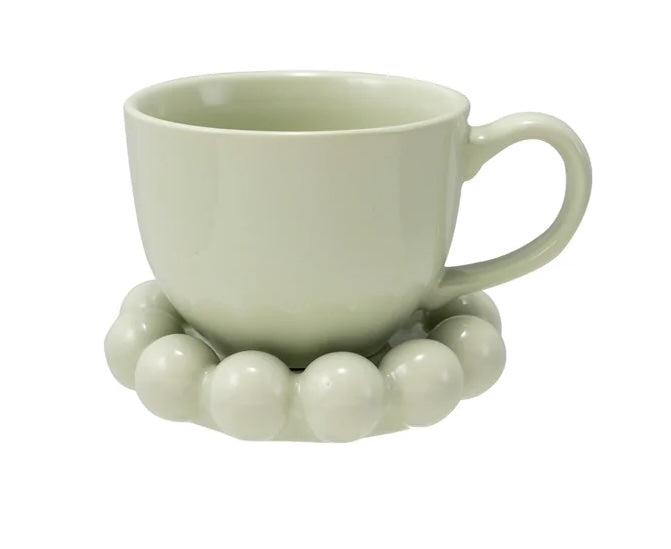 Mug and Bubble Saucer