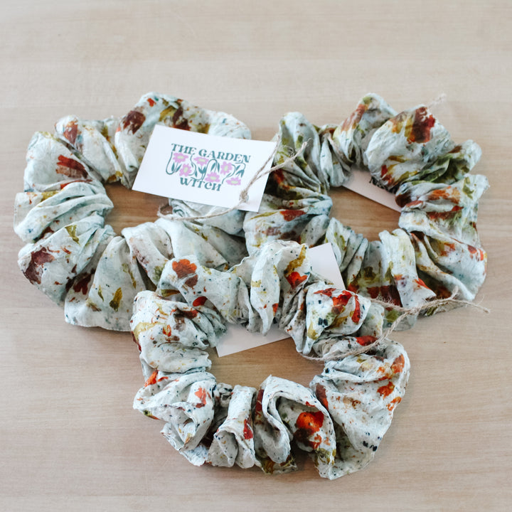 Floral Scrunchies