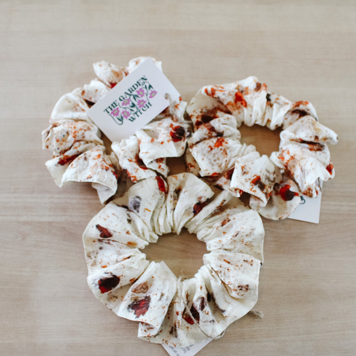 Floral Scrunchies