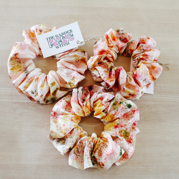 Floral Scrunchies