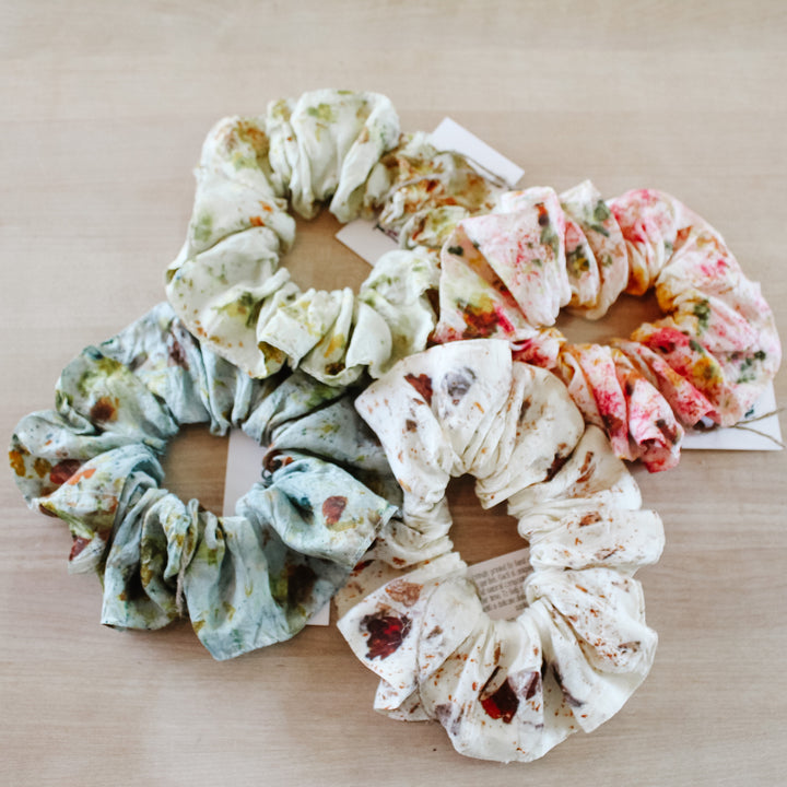 Floral Scrunchies