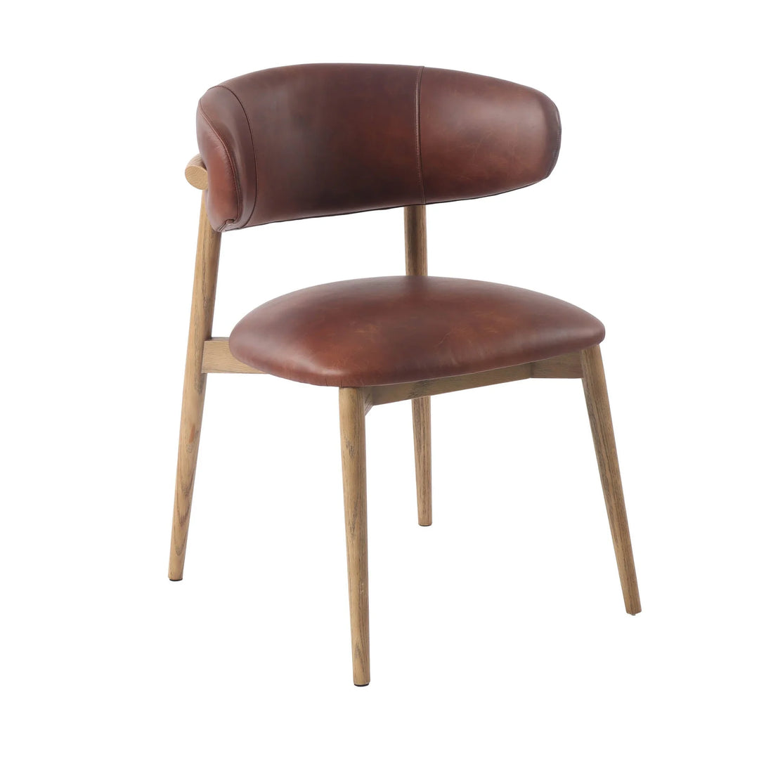 Milo Dining Chair - Leather