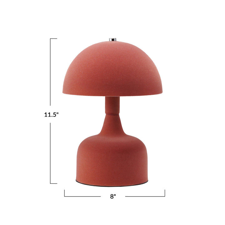Flocked Table Lamp