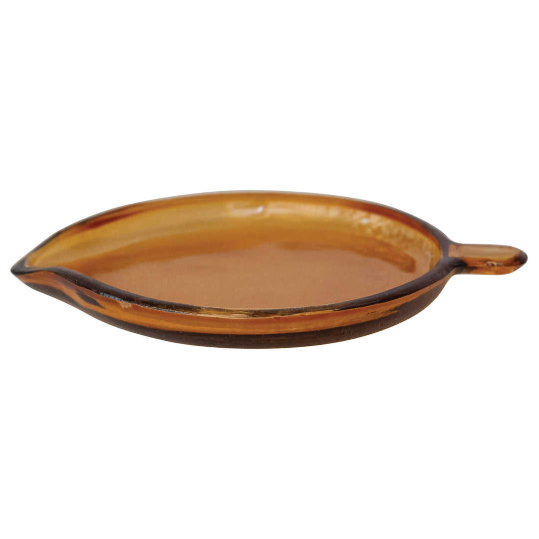 Pressed Recycled Glass Spoon Rest