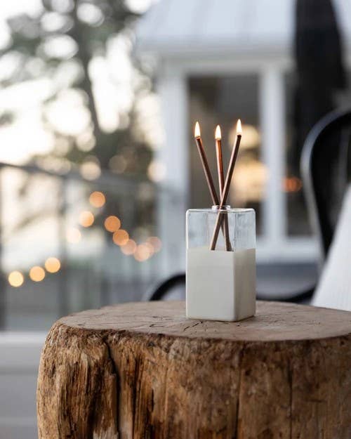 Everlasting Candles – Steel Candlesticks