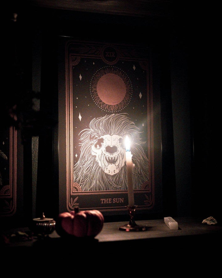 Marigold Tarot Print - The Sun