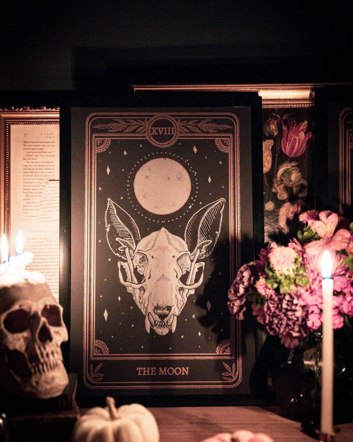 Marigold Tarot Print - The Moon