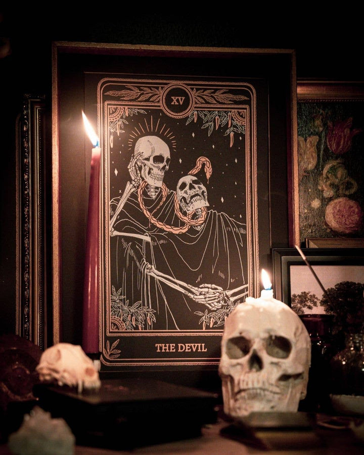 Marigold Tarot Print - The Devil