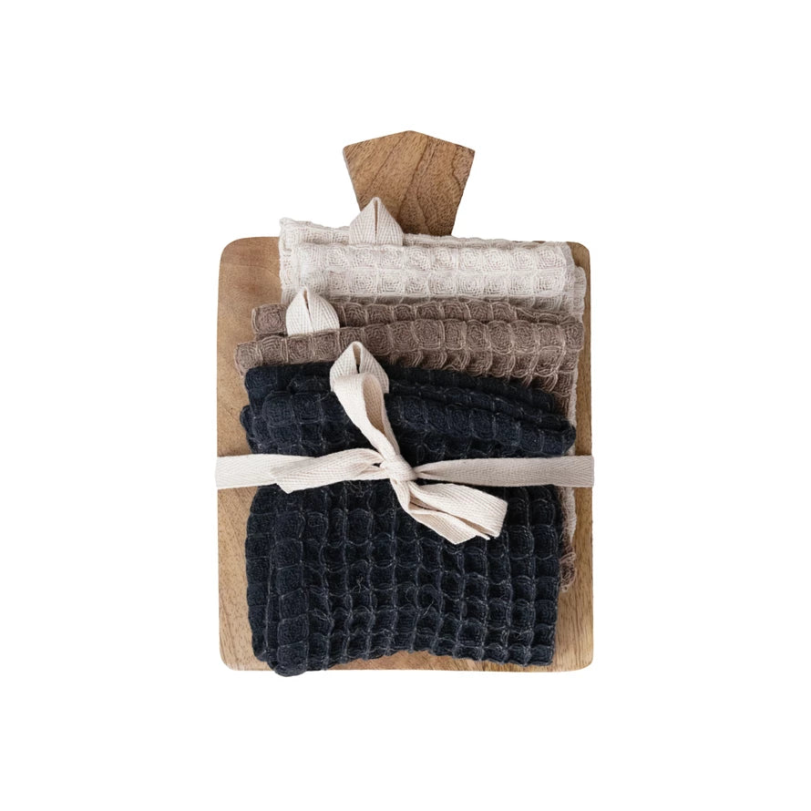Gift Set - Serving Tray and Dish Cloths