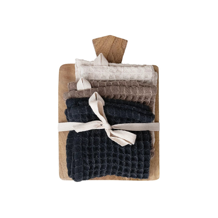 Gift Set - Serving Tray and Dish Cloths