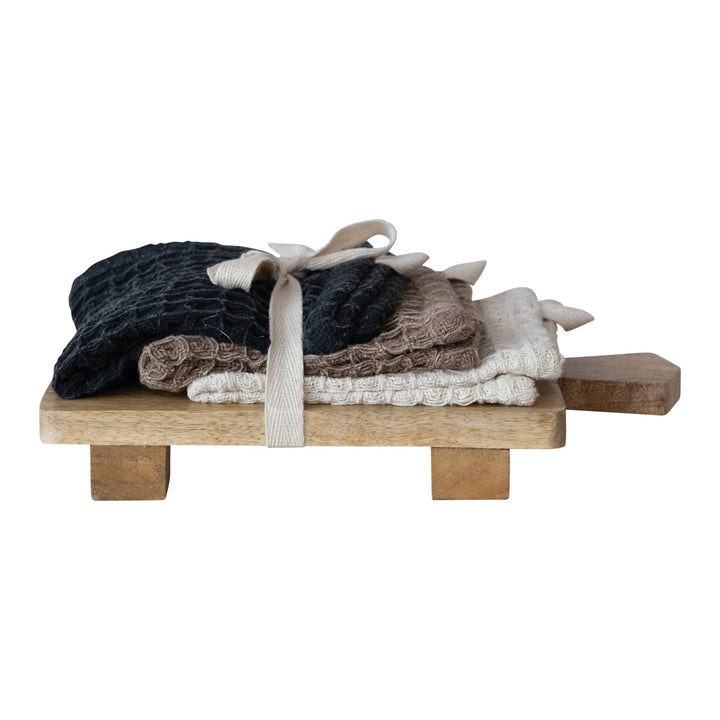 Gift Set - Serving Tray and Dish Cloths