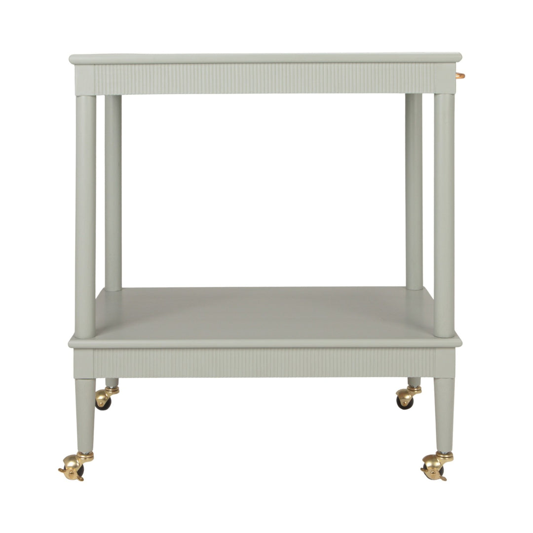 Wood Bar Cart