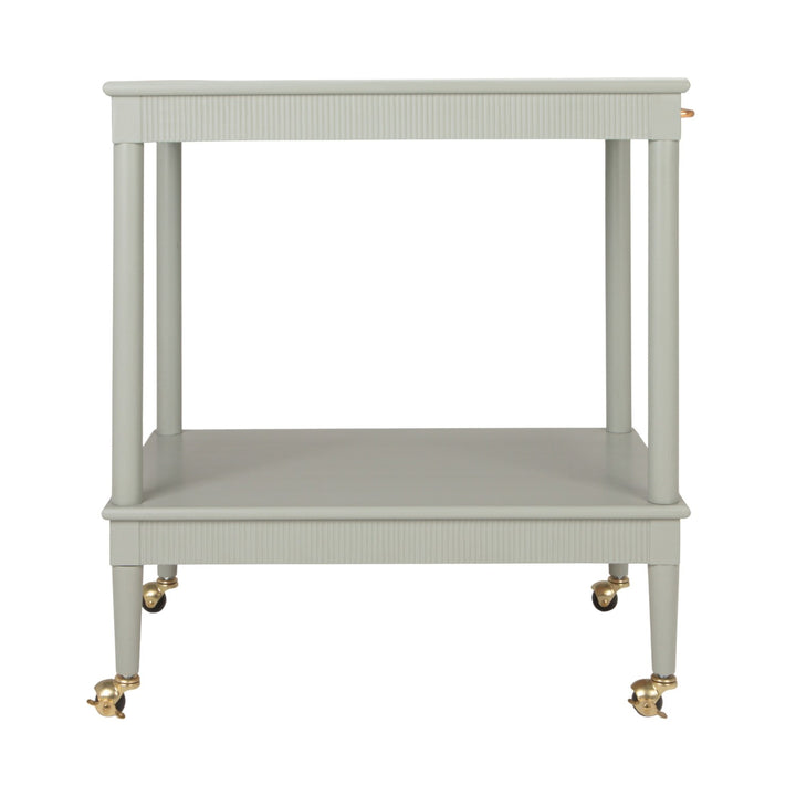 Wood Bar Cart