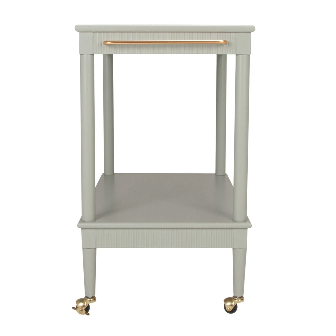 Wood Bar Cart