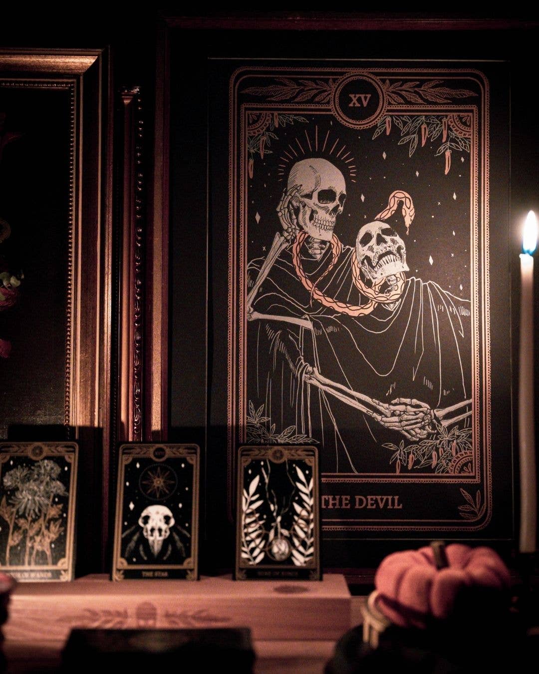 Marigold Tarot Print - The Devil