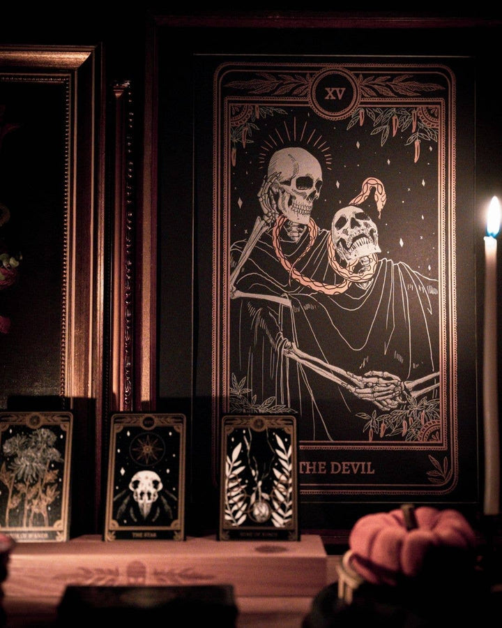 Marigold Tarot Print - The Devil