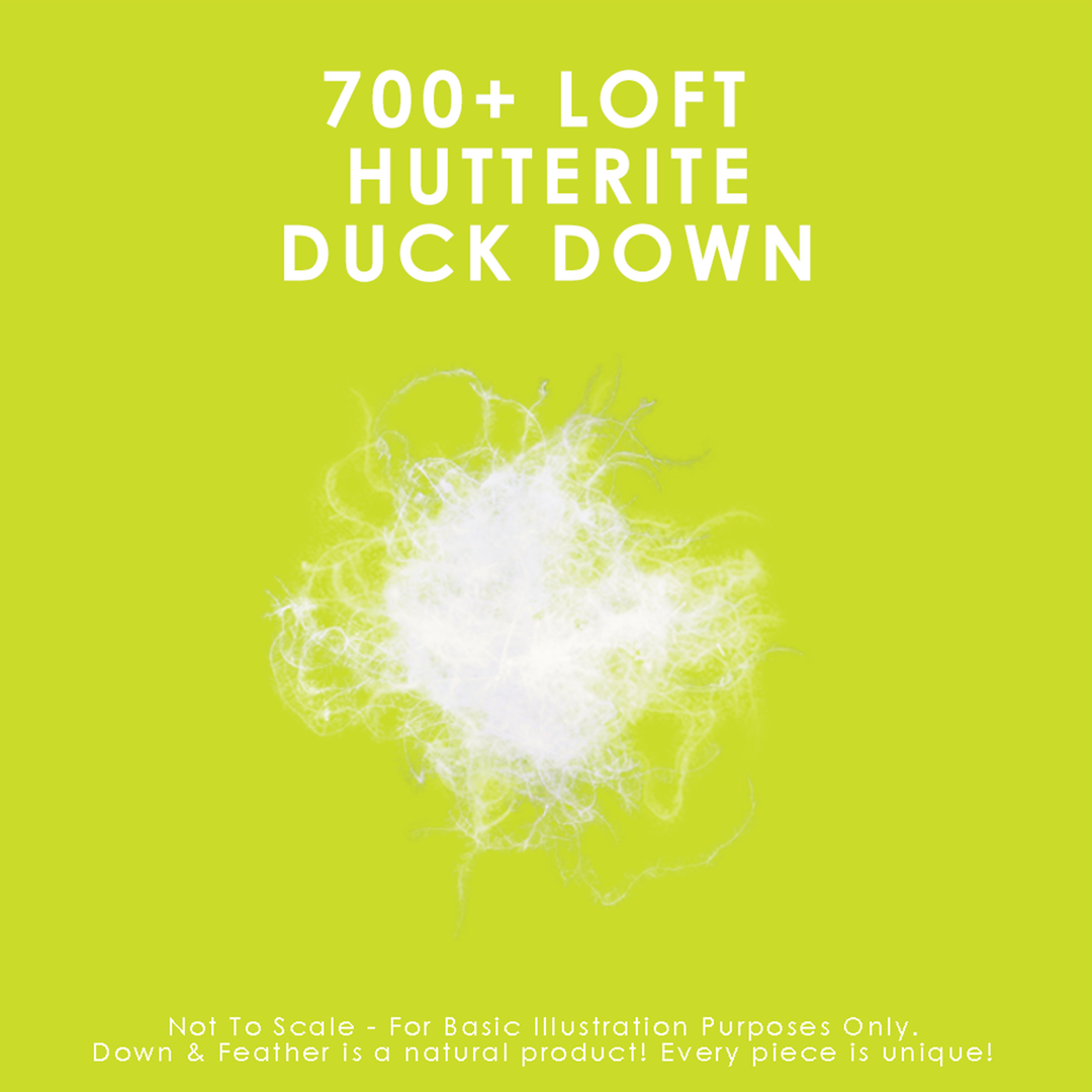 700 Loft Canadian Hutterite White Down Duvet