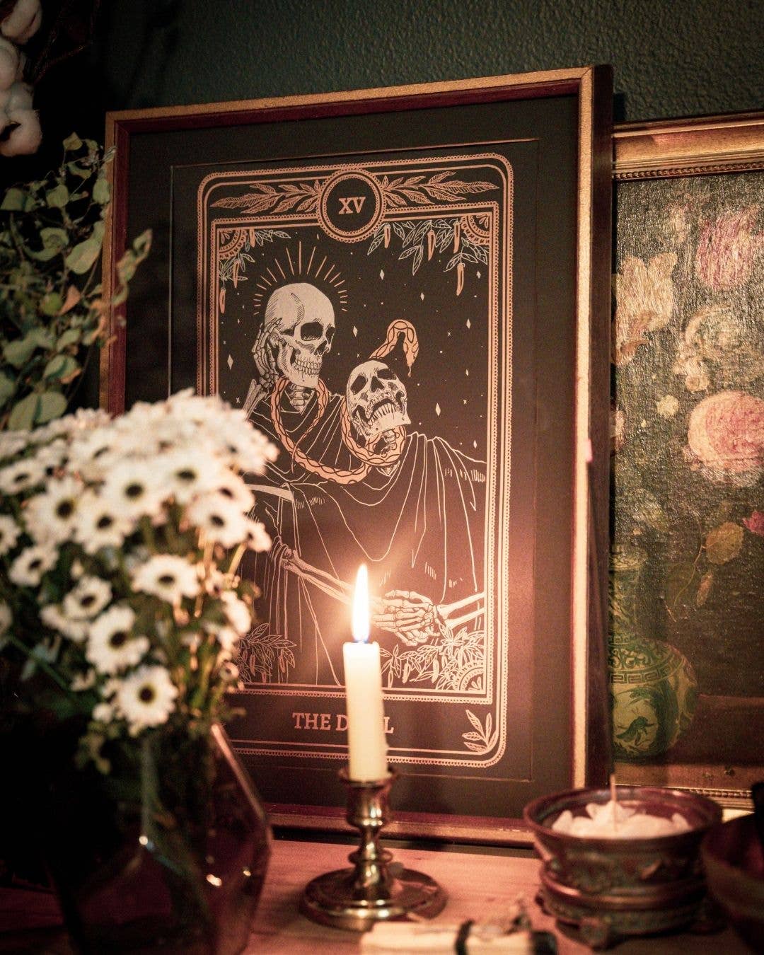 Marigold Tarot Print - The Devil