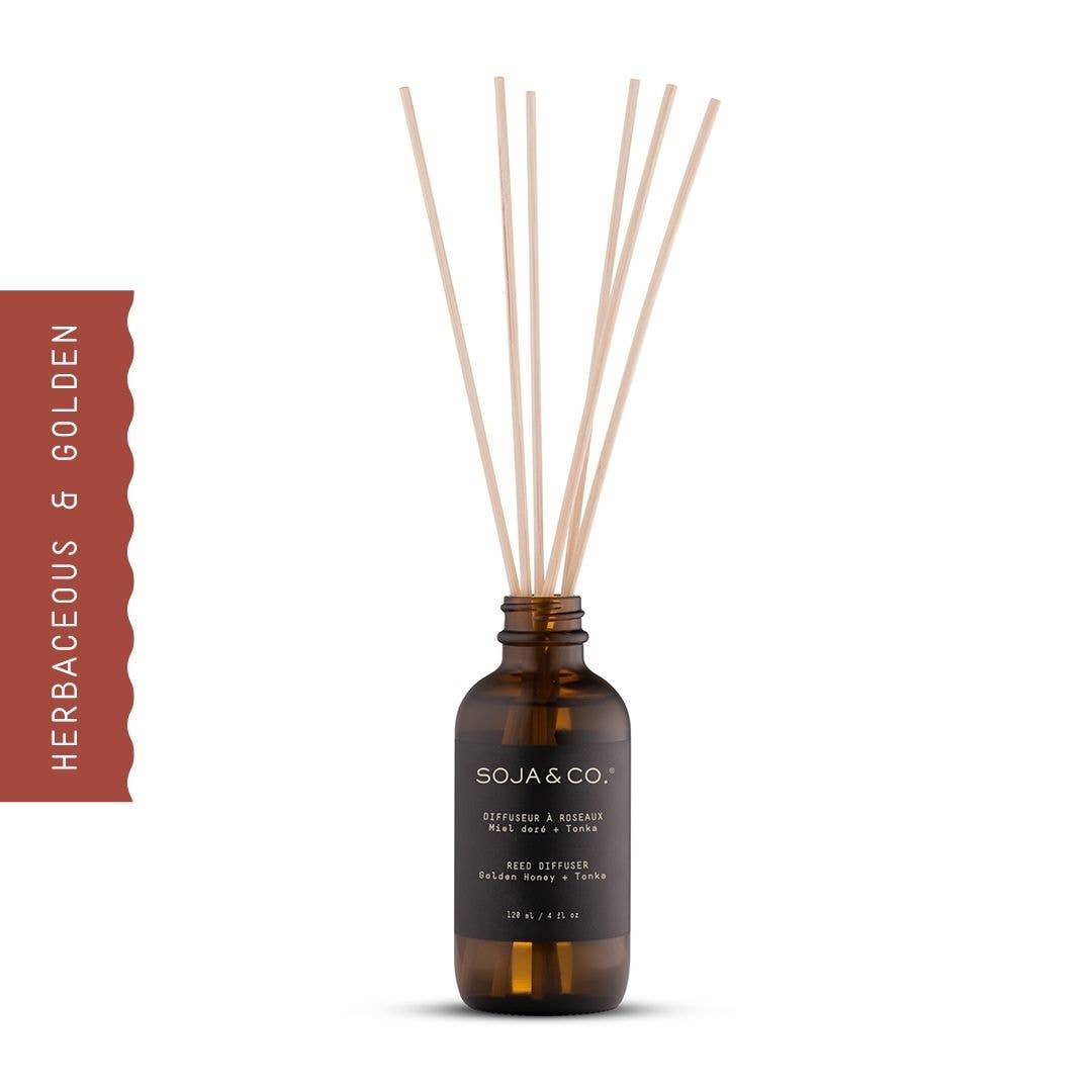 Reed Diffuser | Golden Honey + Tonka