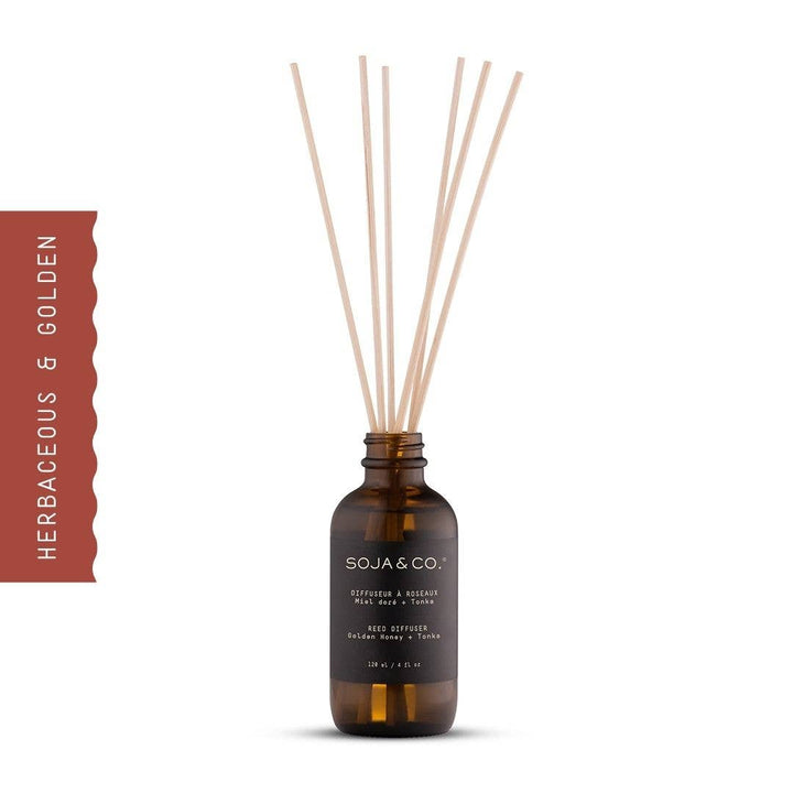 Reed Diffuser | Golden Honey + Tonka
