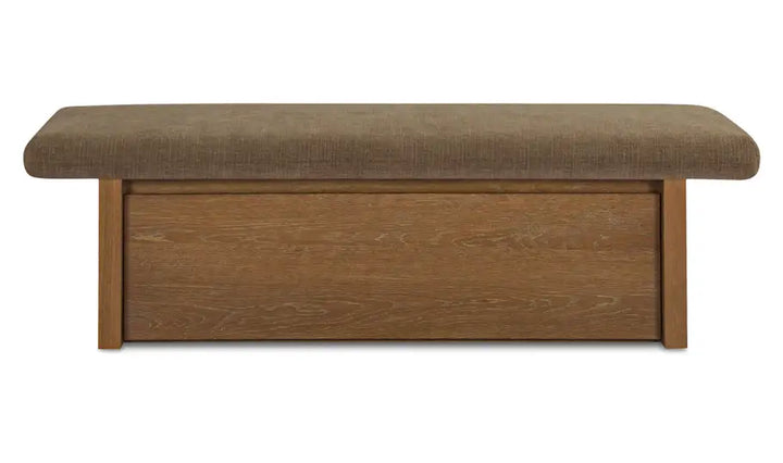 Gemma Storage Bench | Taupe