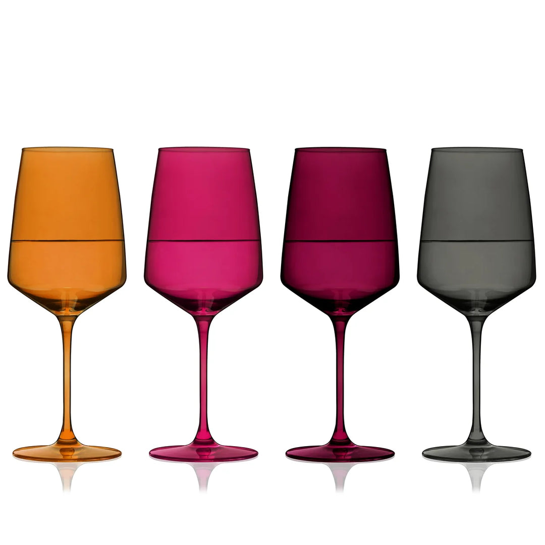 Reserve Nouveau Crystal Wine Glasses | Sunset