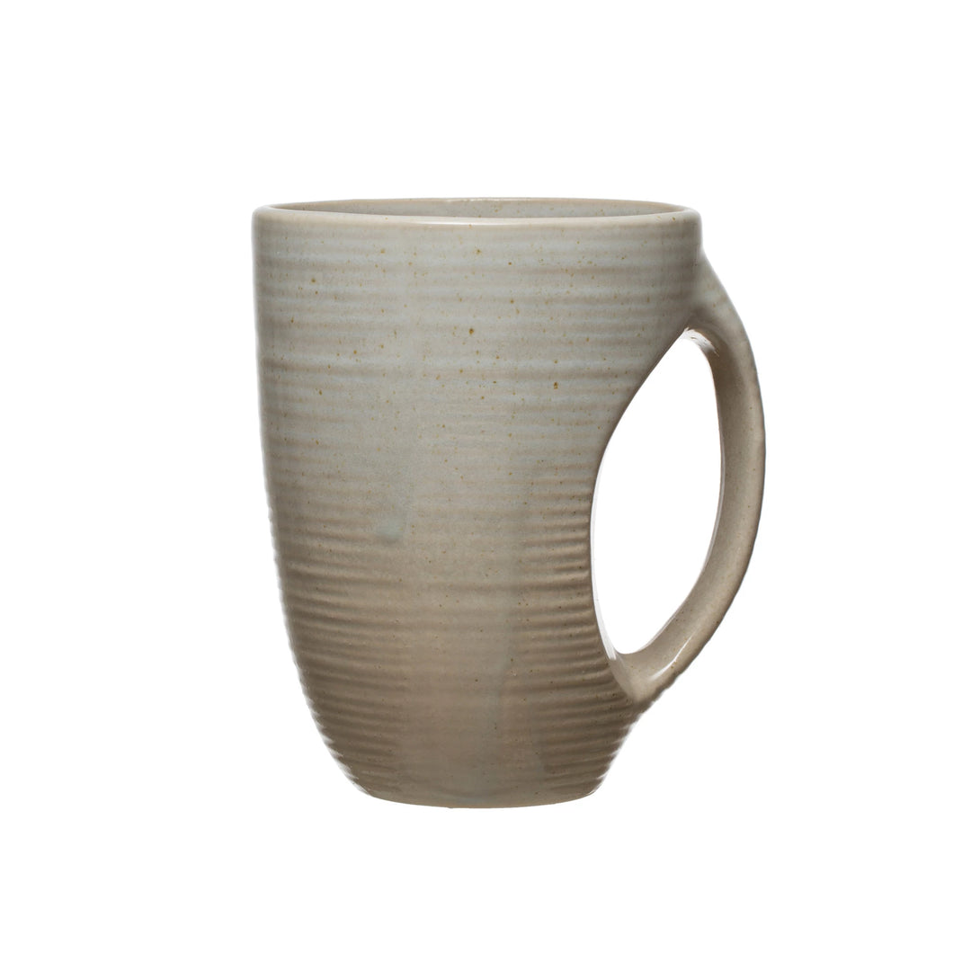Stoneware natural mug