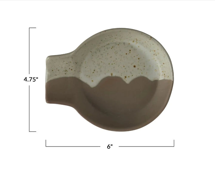 Stoneware Spoon Rest