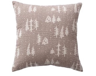 Stonewash Holiday Pillow