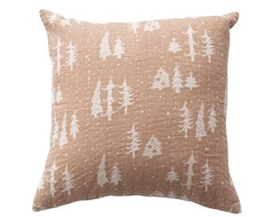 Stonewash Holiday Pillow